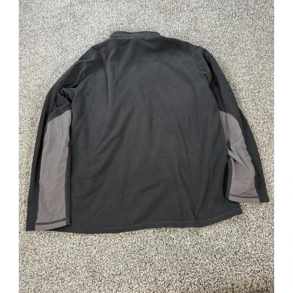 The North Face Retro Fleece 1/4 Zip Jacket Men's Size Large Black Outdoor
